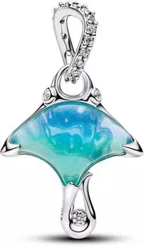Pandora Rochen Charm-Anh&auml;nger, Sterlingsilber, Zirkonia (794685C01)