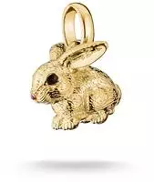 Thomas Sabo CC1350-M05-39 Charm-Anh&auml;nger Hase Goldfarben