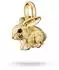 Thomas Sabo Charm Anhänger Hase, 18k vergoldet (CC1350-M05-39)