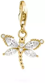 Thomas Sabo Libelle Charm-Einhänger 18k vergoldet (1872-M01-14)