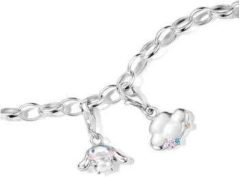 Thomas Sabo Regenwolken-Charm-Anhänger mit bunten Regentropfen (2258-M02-7)