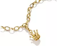 THOMAS SABO Charm-Einh&auml;nger "Kronen-Design, Schmuck-Anh&auml;nger f&uuml;r Charm-Armband -