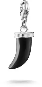 Thomas Sabo Charm Club Obsidian Zahn-Anhänger (2235-023-11)
