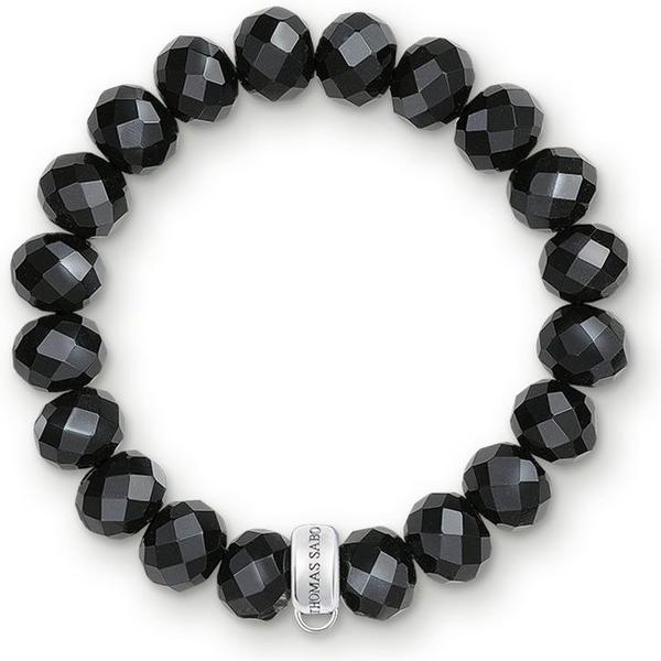 Thomas Sabo 18,5 cm Basisarmband schwarz (X0035-023-1-XL)