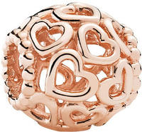 Pandora 780964 Charm Herzstrudel Ros&eacute;