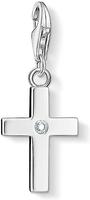 THOMAS SABO Charm-Einh&auml;nger "Kreuz" mit Zirkonia (synth.)