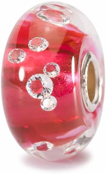 Trollbeads Diamanten Weihnachten pink (81006)