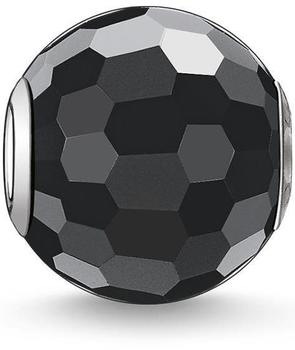 Thomas Sabo Karma Bead Obsidian facettiert (K0003-023-11)