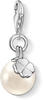 THOMAS SABO Charm-Einhänger »Perle mit Kleeblatt, 1461-082-14«