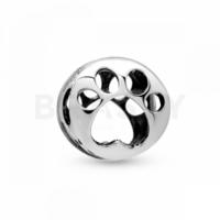 Pandora 798869C00 Silber Bead-Charm Pfotenabdruck