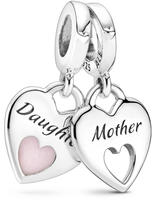 Pandora 799187C01 Silber Charm-Anh&auml;nger Mutter & Tochter