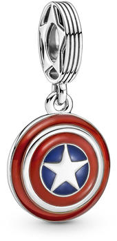 Pandora Marvel The Avengers Captain Americas Schild Charm-Anhänger (790780C01)