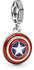 Pandora Marvel The Avengers Captain Americas Schild Charm-Anhänger (790780C01)