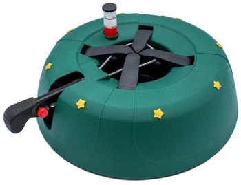 Spetebo Weihnachtsbaum Ständer grün Fusshebelfunktion u Modell 2022 für max. 2 m Baumhöhe Ø 32 cm x 11 cm