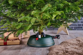 Krinner Christbaumständer Ultra Grip L grün 3,7 L für Bäume bis 270 cm