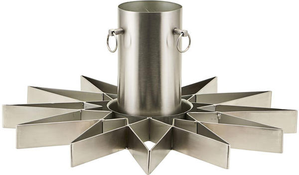House Doctor Christmas tree stand, Star, Silver finish (Ph0081)