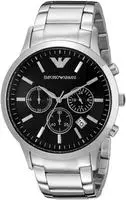 Emporio Armani Renato Silber Herren Armbanduhr AR2434
