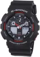 Casio G-Shock AnaDigi GA-100-1A4ER Herrenarmbanduhr sto&szlig;resistent