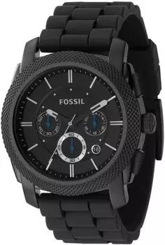 Fossil Machine Chronograph FS4487IE (black silicone)