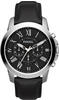 Fossil FS4812, Fossil Grant (Analoguhr, Chronograph, 44 mm) Silber