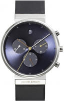 Jacob Jensen Chronograph "Chrono" Quarzuhr, Armbanduhr, Herrenuhr, analog, Tag