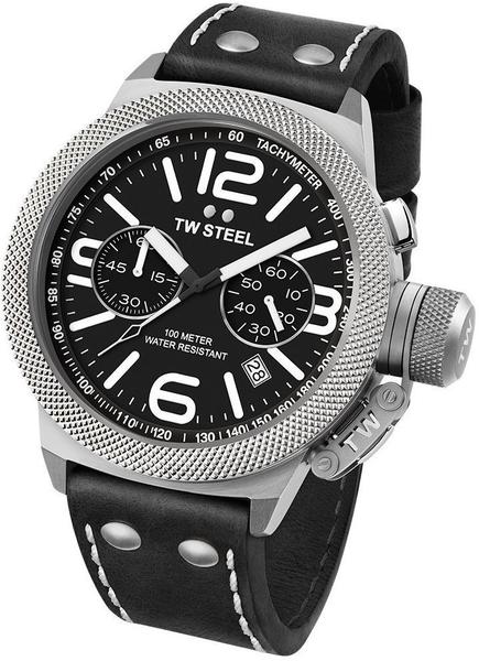 TW Steel TW-Steel CS3 Canteen Leather Chronograph 45mm 10ATM