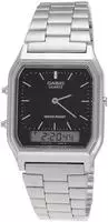 Casio Herren-Armbanduhr AQ-230A-1DMQYES, Stahl, Schwarz Casio Herren-Armbanduhr AQ-230A-1DMQYES, Stahl, Schwarz