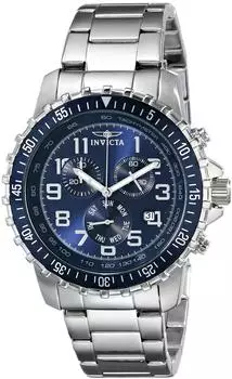Invicta Interior Herren-Armbanduhr XL Chronograph Quarz Edelstahl 6621