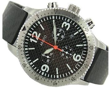 Aristo Herren Uhr Chronograph Carbon 7H76