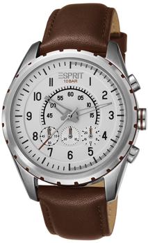 Esprit Herren-Armbanduhr Analog Quarz Leder ES105351002