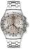Swatch Herren-Armbanduhr XL Classic Shiny Addict Chronograph Quarz Edelstahl YOS445G