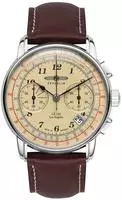 ZEPPELIN Chronograph "LZ 126 Los Angeles" Quarzuhr, Armbanduhr, Herrenuhr, Made in