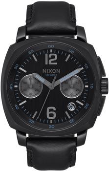 Nixon Charger Chrono Leather all black (A1073-001)