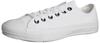Converse Unisex Chuck Taylor All Star Seasonal-OX Sneakers, 137 White White Silver,