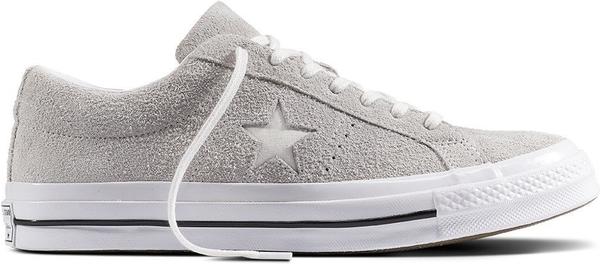 Converse One Star Premium Suede ash grey/white/white (158368C)