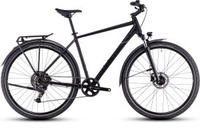 Cube Nature One Allroad Trekkingrad Diamant 28" black ́n ́black - 46 cm