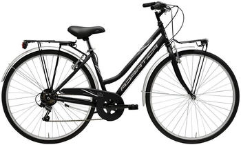 Adriatica Cityfahrrad 28 Zoll MOVIE Lady, schwarz, Schwarz