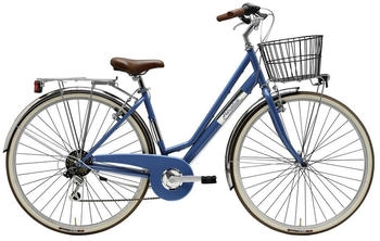 Adriatica Cityfahrrad 28 Zoll NEW PANAREA Lady inkl. Korb, Blau