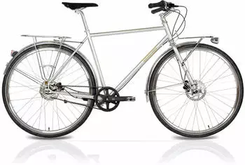 Airtracks Urban Bike Street CrMo Gates Carbon Drive Belt silver