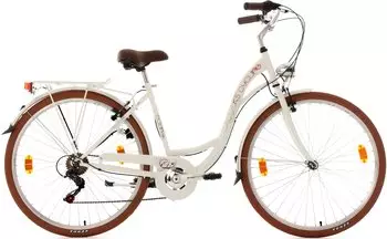KS-CYCLING Eden 28 Zoll RH 48 cm 6-Gang Damen weiß