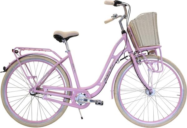 FASHION LINE Tourenrad, 3 Gang Shimano, Nabenschaltung rosa 28 Zoll (71,12 cm)