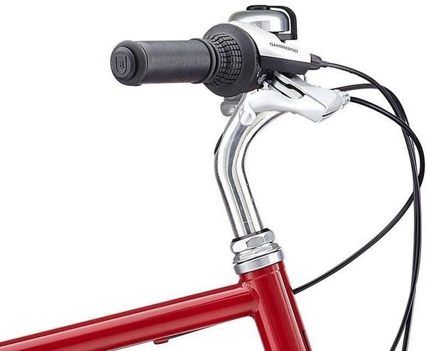  BREEZER Bikes Urbanbike DOWNTOWN EX 8 Gang Shimano Altus Schaltwerk Kettenschaltung 28 Zoll rot