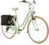KS-CYCLING Verona 28 Zoll RH 54 cm 6-Gang Damen grün mit Doppeltasche