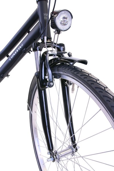 Bikes Cityrad Citytrek Lady Premium, Shimano Nexus 3-Gang Schaltwerk Ausstattung & Allgemeine Daten Hawk Citytrek Lady Premium 28 Zoll RH 48 cm schwarz