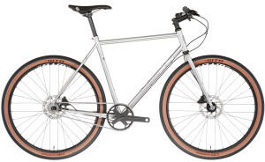 All-City Super Professional Single Speed silber 43cm (27.5