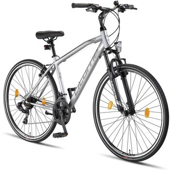 Licorne Bike Premium Life-M-V grau/schwarz