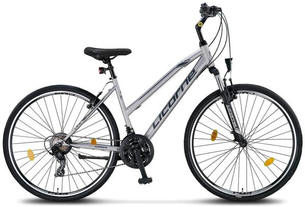 Licorne Bike Life-L-V Premium grau/schwarz