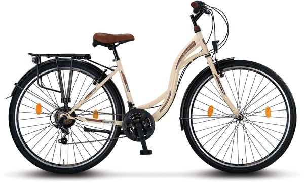 Stella Premium 28 (beige) Eigenschaften & Ausstattung Licorne Bike Stella Premium 28
