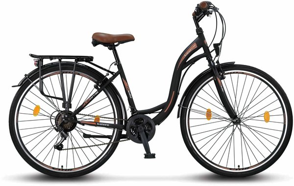 Stella Premium 28 (schwarz) Eigenschaften & Ausstattung Licorne Bike Stella Premium 28
