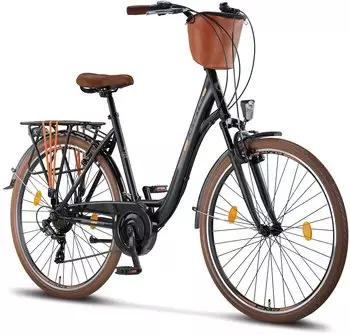 Licorne Bike Violetta Premium City Bike antrasit